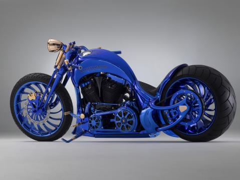 Bundnerbike Harley-Davidson Blue Edition by Bucherer.