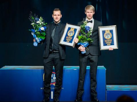 Kalle Rovanperä ja Jonne Halttunen pokkasivat WRC2-luokan MM-hopeaa. Kuva: Toni Ollikainen