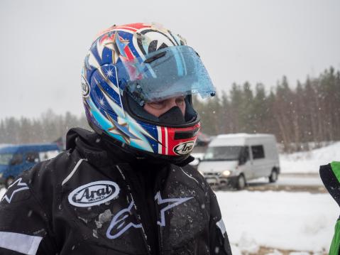 Mikko Huttunen ajoi ensimmäisen motocross-kisansa 1987.