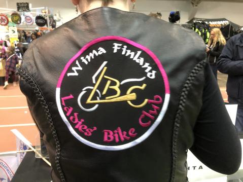 Wima Finland Ladies Bike Club.
