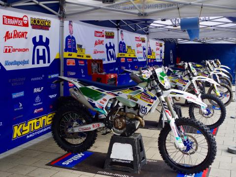 Kytönen Motosport -tiimi on valmiina Slovakiassa. Kuva: Kytönen Motorsport.