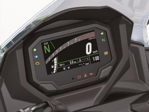 2020 Kawasaki Ninja 650. Uusi TFT-mittaristo.