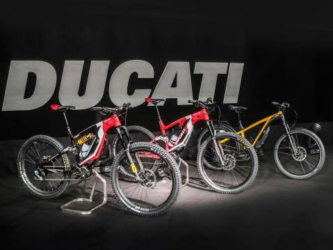 Ducatin uudet sähköpyörät.