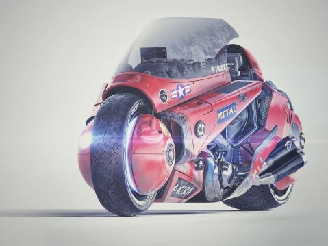 James Qiun Akira-bike design.