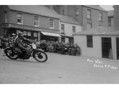 1929 Scott TT ja Phil Vare.