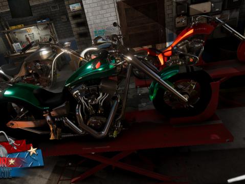 Motorcycle Mechanic Simulator 2021 -peli.