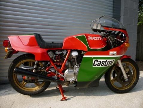 1979 Ducati 864cc Mike Hailwood Replica.