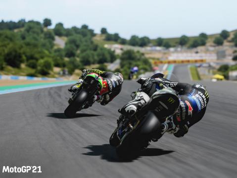 MotoGP21-pelin realismia on kasvatettu ja tekoälyä parannettu.