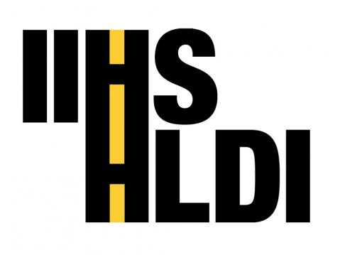 IIHS:n eli yhdysvaltalaisten autovakuutusyhtiöiden voittoatavoittelemattoman tieturvallisuuteen keskittyneen järjestön logo.