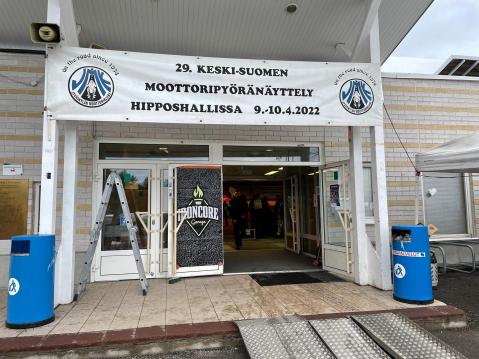 29. Keski-Suomen moottoripyöränäyttely järjestetään Jyväskylän Hipposhallissa.