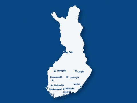 Finlandia Hotels -ketjun 10 hotellia sijaitsevat ympäri Suomea, joten ne osuvat sopivasti viikonlopun tai pidemmänkin reissun reitille.