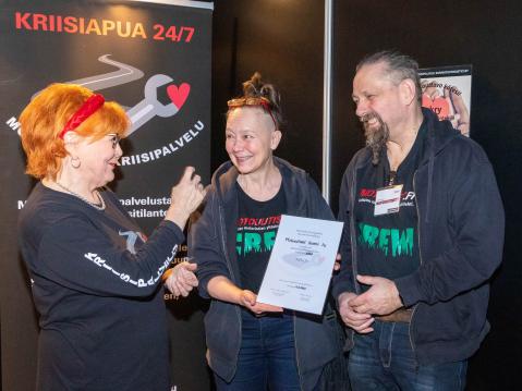 Motouutisten edustajina olivat toimittaja Eija Kyllonen ja paatoimittaja Erkki Maki.