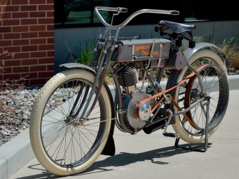 1908 Harley-Davidson Strap Tank.