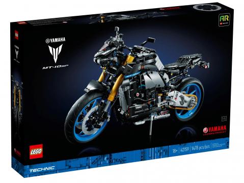 Lego Technic -rakennussarjana Yamaha MT-10 SP. Hintaa 229,95 euroa.