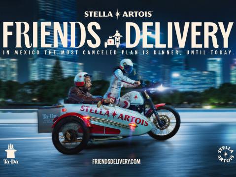 Friends Delivery -mainos on puhutteleva, varsinkin näin joulun alla.