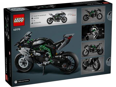 Lego Technics Kawasaki Ninja H2R tulee myyntiin maaliskuun 1. päivä 2024. Hinta 99 euroa.