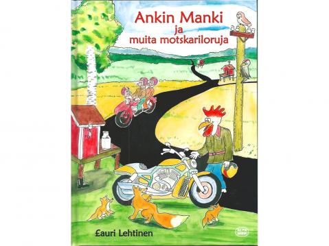 Ankin Manki ja muita Motskariloruja -kirjan kansi. 
