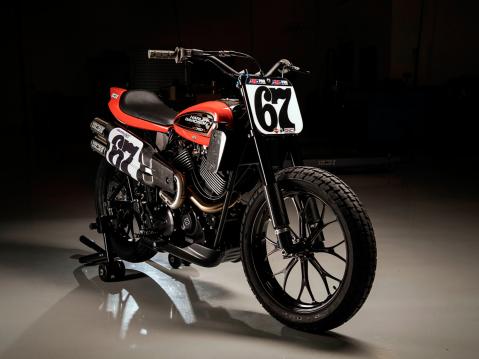 Harley-Davidson XG750R Flat Track Race Bike.