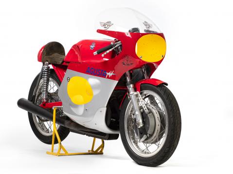 MV Agusta 500cc 3-Cylinder Racing Motorcycle.